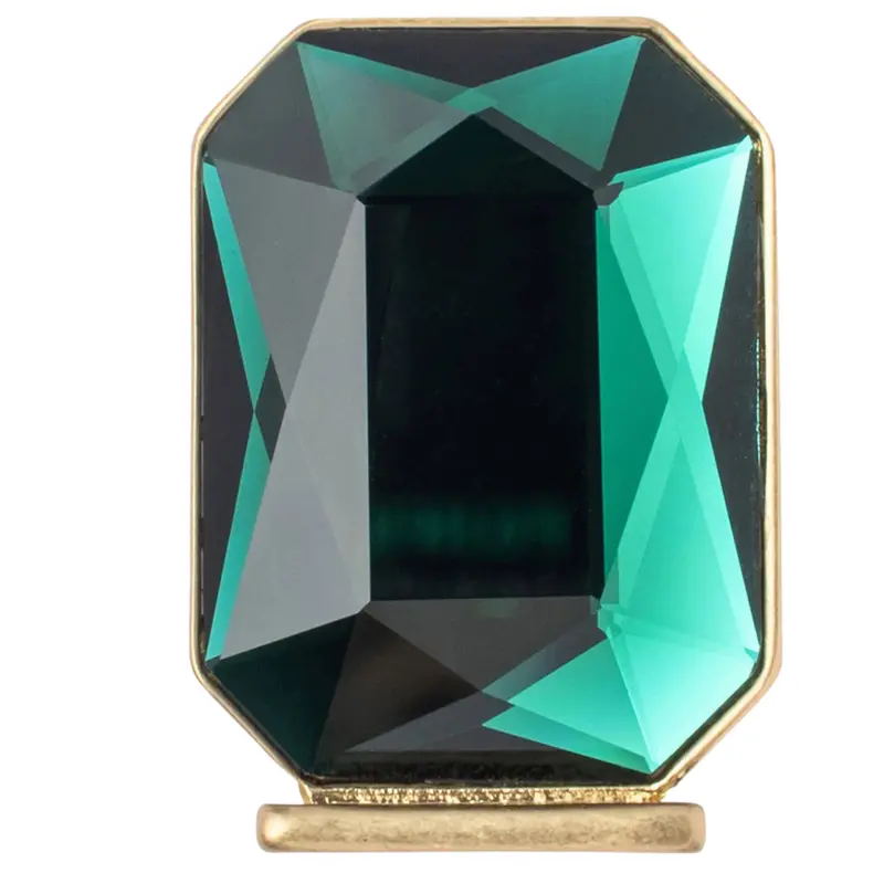 Emerald Gemstone Accent Place Card Holders – Set Of 2 1