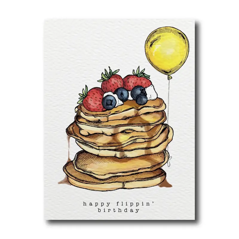 Flippin’ Fun Birthday Greeting Card 1