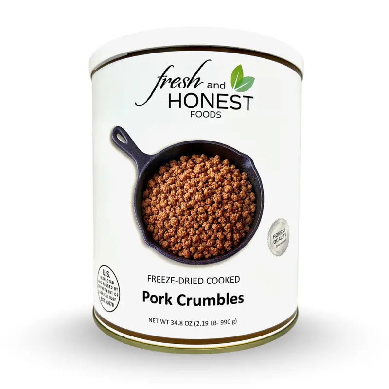 Freeze-Dried Pork Sausage Crumbles – High-Protein Topping Or Ingredient 1