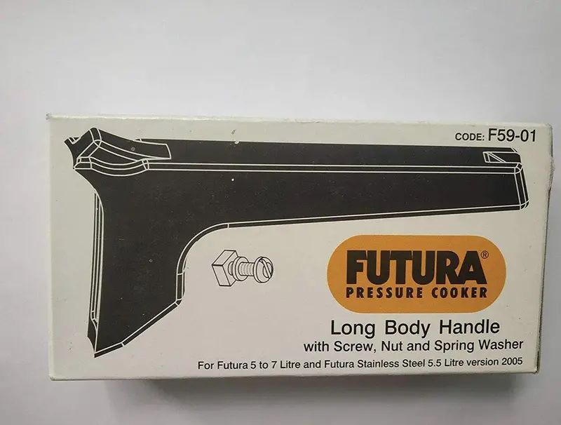 Futura Dual-Handle Kit – Long Body Handles With Screws & Washers (F59-01) 1