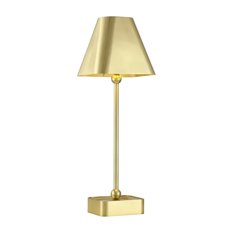 Gadabout Portable Brass Table Lamp 1