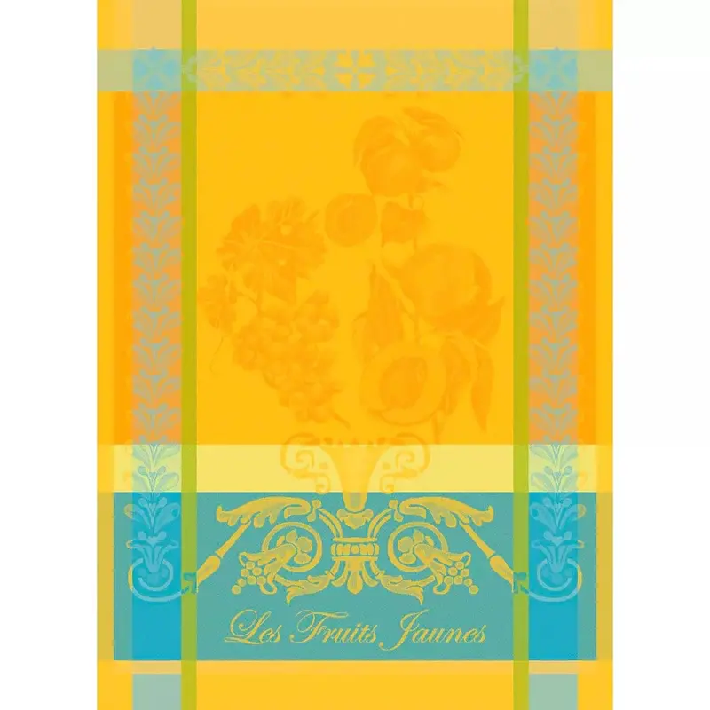 Garnier Thiebaut "Les Fruits Jaunes" Citrus & Yellow Fruit Towel 1