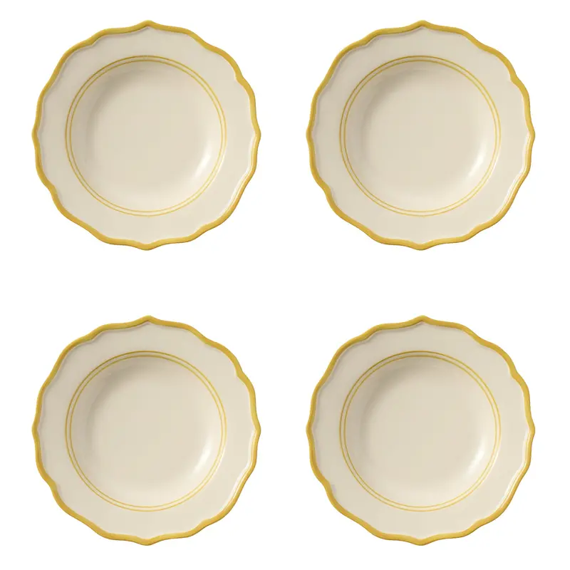 Giovanna Set Of 4 Stoneware Pasta Bowls 1