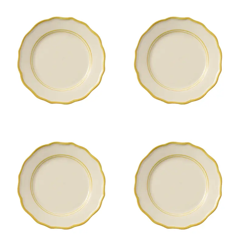 Giovanna Set Of 4 Stoneware Side Plates 1