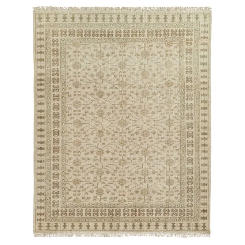 Hand-Knotted Concord Area Rug 1