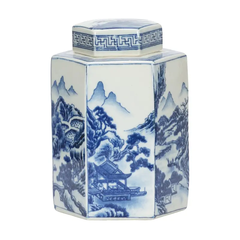Hand-Thrown Shan Ginger Jar – Stoneware Vessel 1