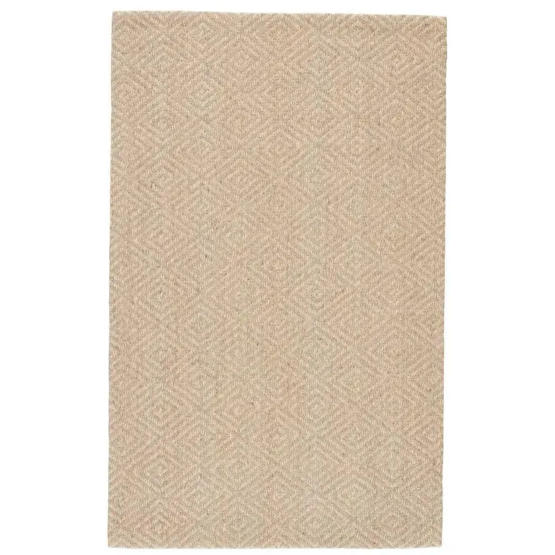 Handwoven Sisal Area Rug – Natural Tobago Style Floor Mat 1