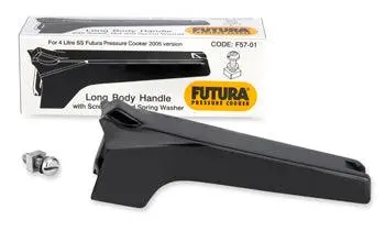 Hawkins Futura Long-Body Handle With Screw – Black (F57-01) 1