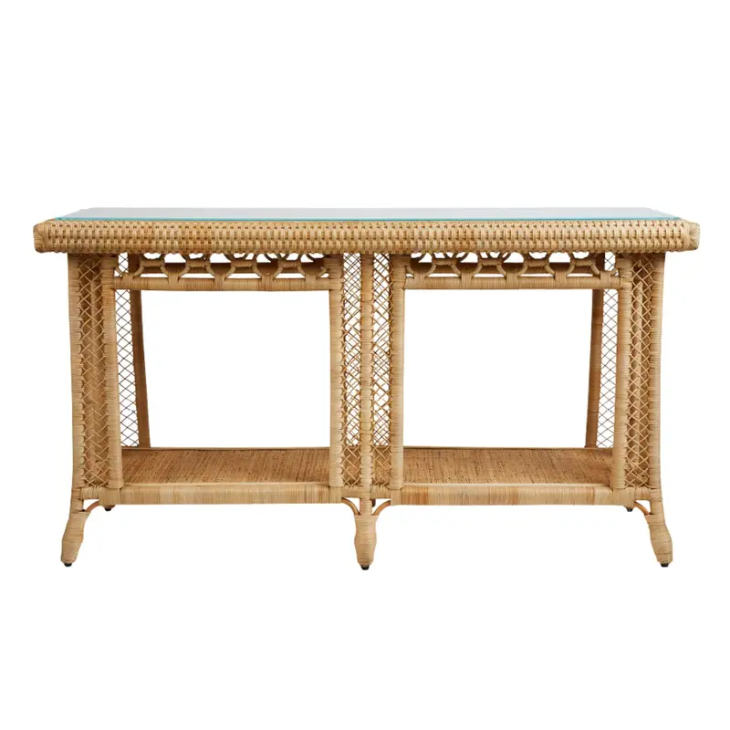 Hope Town Wooden Console Table With Clean Lines 1