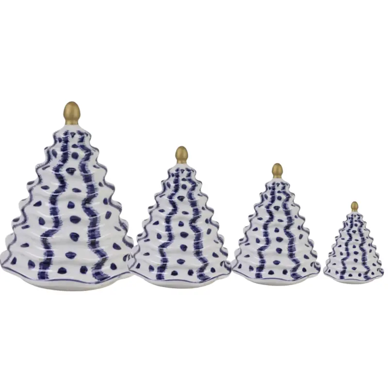 Ikat Porcelain Tree Sculpture 1