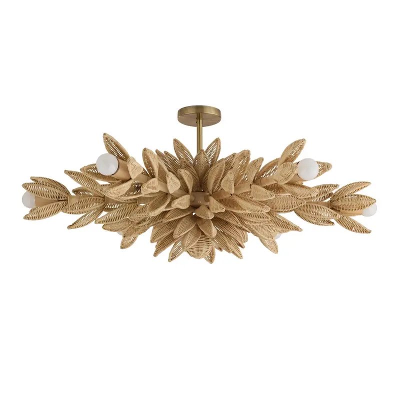 Kasai Modern Semi-Flush Ceiling Light 1