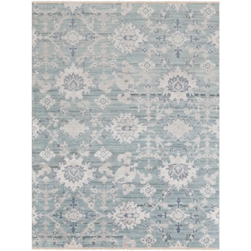 Kushal Wool-Blend Contemporary Area Rug 1