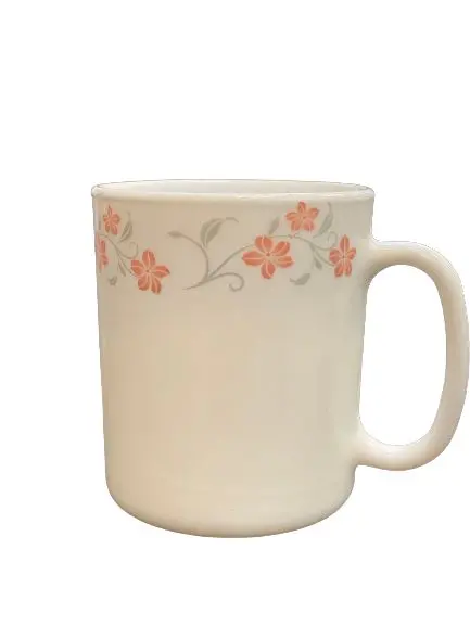 La Opala Diva Grace Red Coffee Mug – 320Ml Ceramic Cup (Single Piece) 1