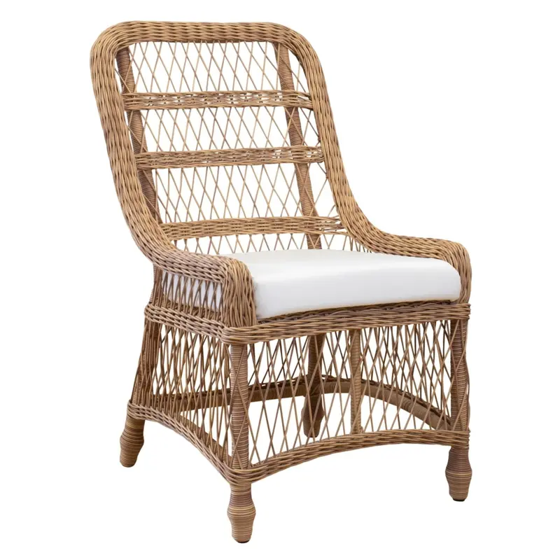 Lemonade Outdoor Dining Side Chair – Powder-Coated Steel 1