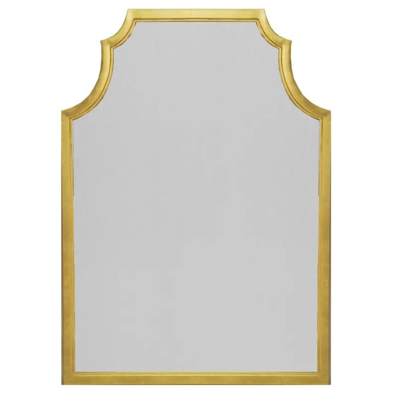 Lenwood Gold-Finished Pagoda Mirror 1
