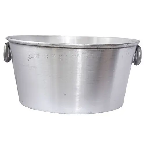 Lightweight Aluminium Storage Tub Or Cooking Pot – Versatile Kitchen Essential 1