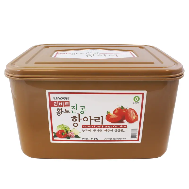 Livart 8L Vacuum-Seal Food Storage Container – Large Capacity 1