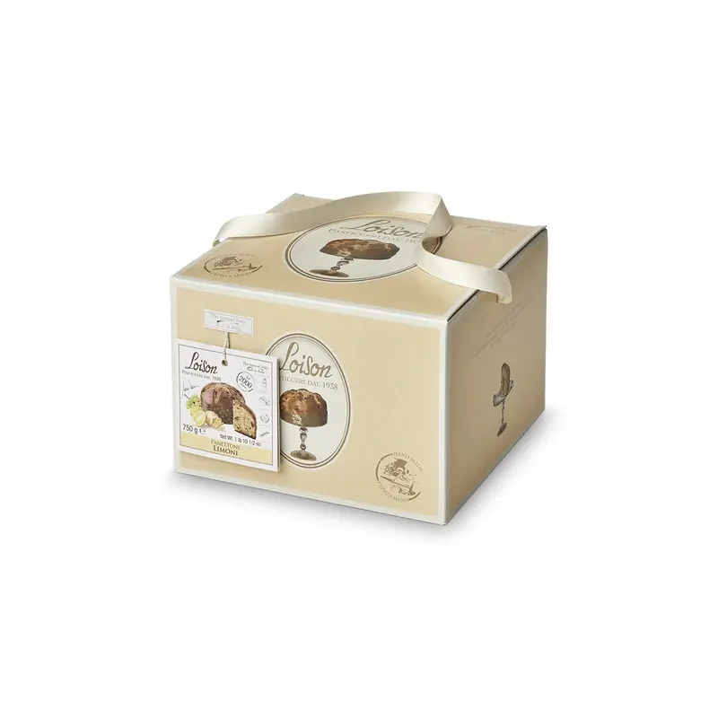 Loison Gold Lemon Panettone – Gourmet Italian Loaf 1