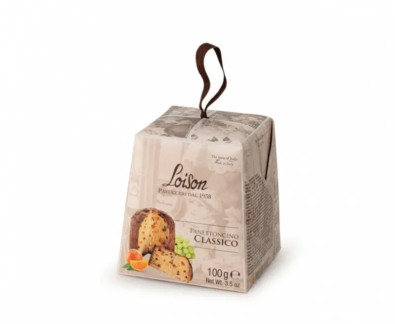 Loison Mini Classico Panettone – Individually Boxed (100 G) 1