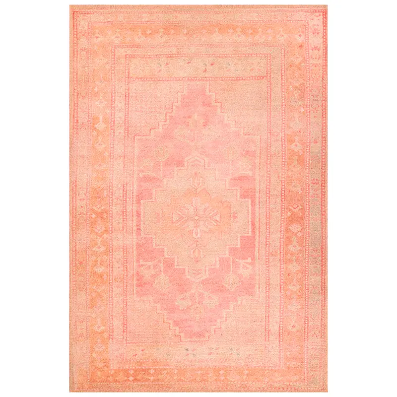 Luna Soft Pink Hand-Tufted Accent Rug 1