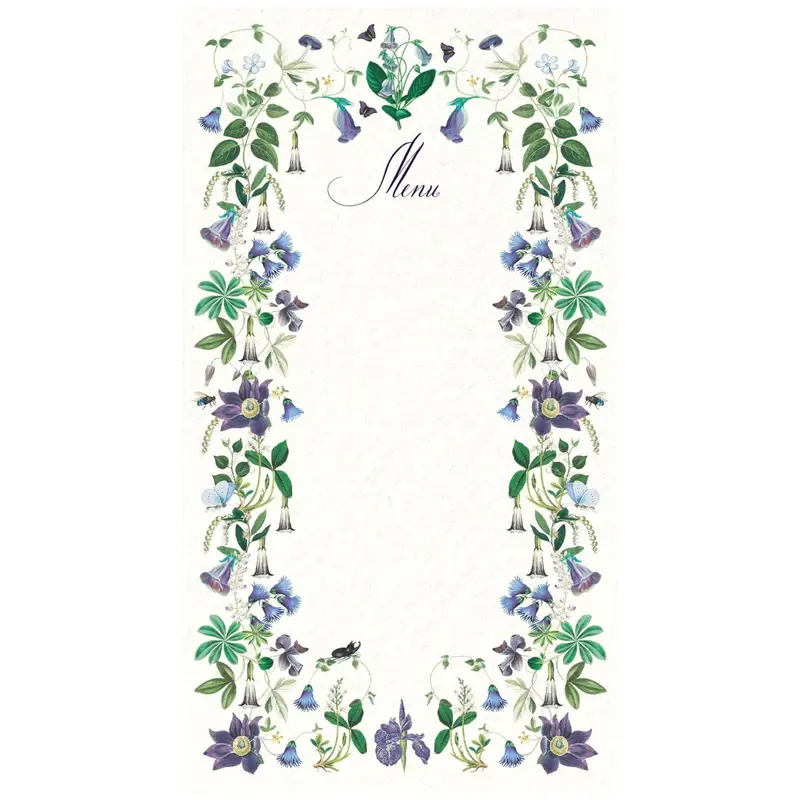 Malvada Menu Cards – Modern Serif Font & Soft Color Palette 1