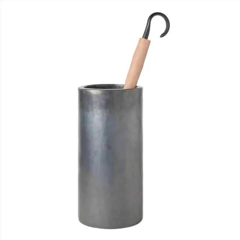 Maribo Anthracite Stoneware Umbrella Stand 1
