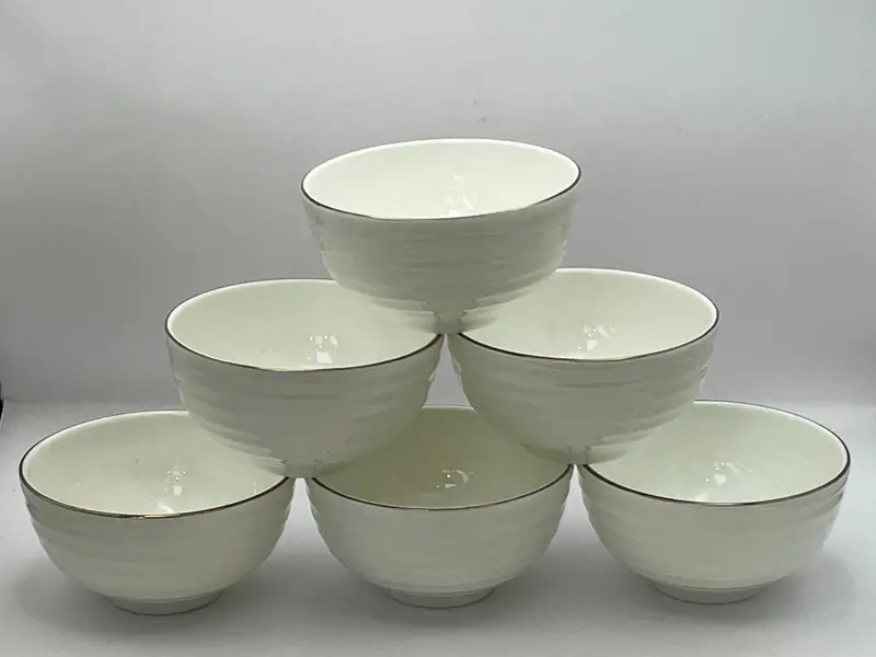 Mark Soup Bowl Set – 6-Piece Kawavati Style Bowls For Everyday Use 1