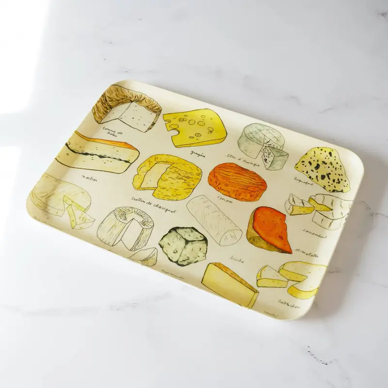 Medium Fromage Linen Serving Tray – Fog Linen Work Collection 1