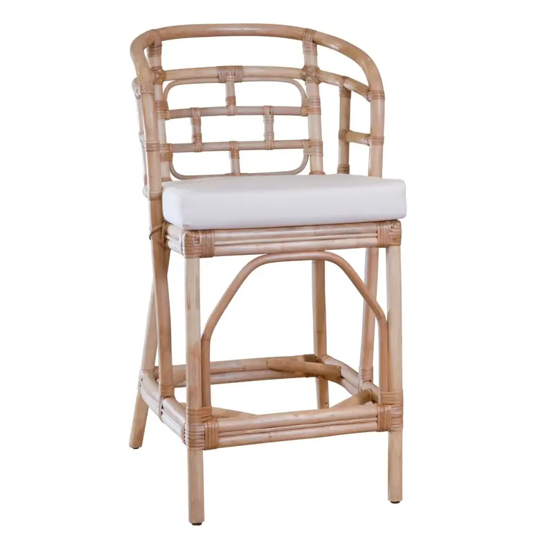 Ming-Inspired Lacquered Counter Stool 1