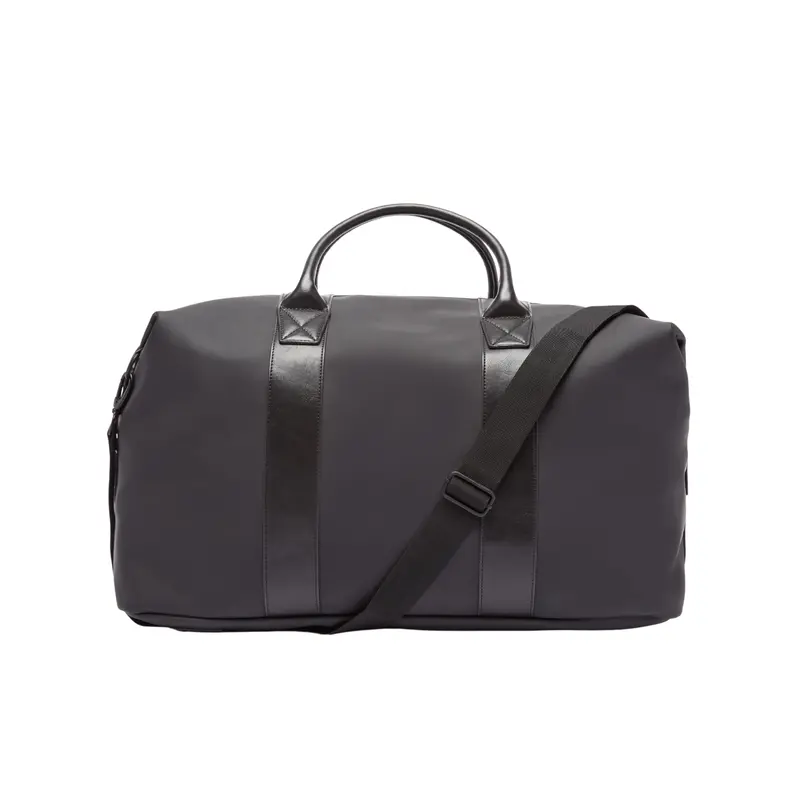Minimalist Black Hudson Duffel Bag 1
