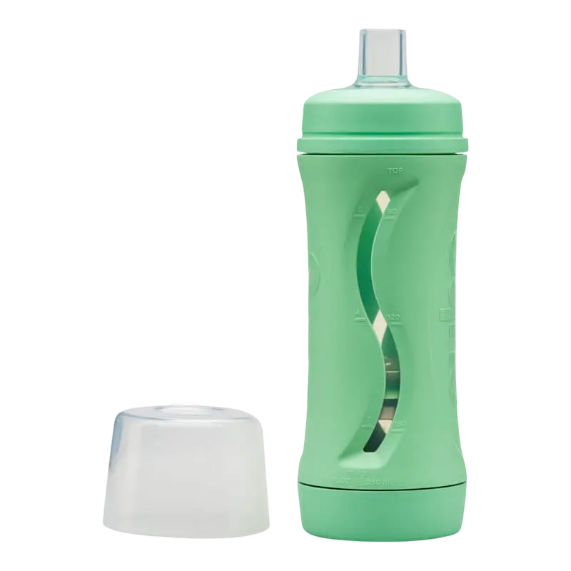 Mint-Colored Food Storage Bottle 1