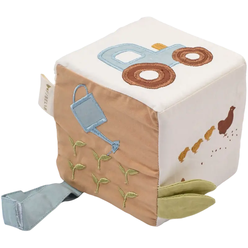 My Little Farm Fabric Storage Cube – Soft Foldable Organizer 1