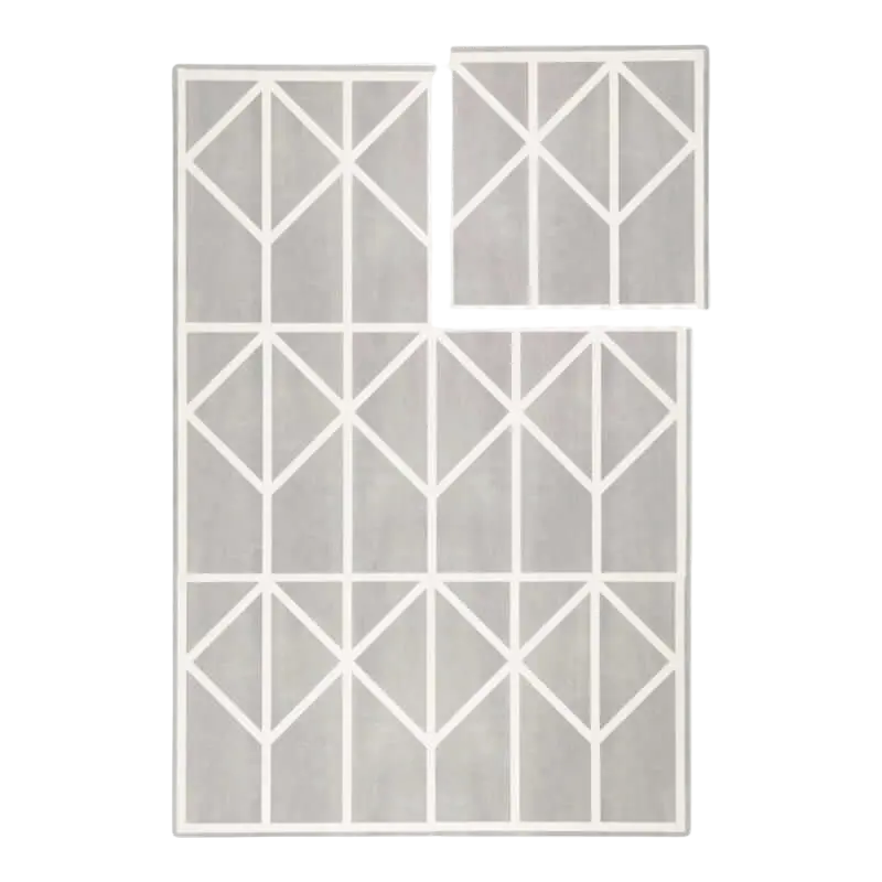Nordic-Inspired Play Mat – 120X180Cm Pebble Design 1