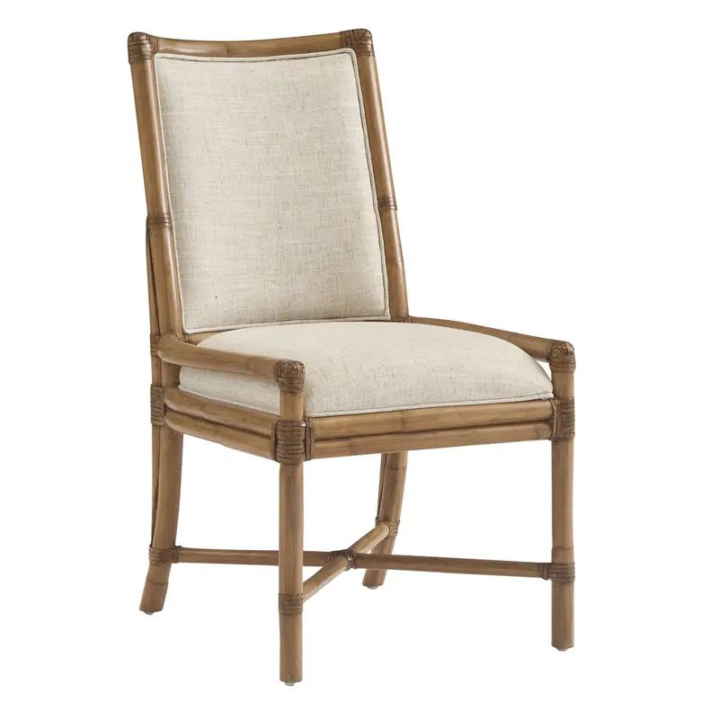 Oceanside Rattan-Style Dining Side Chair 1