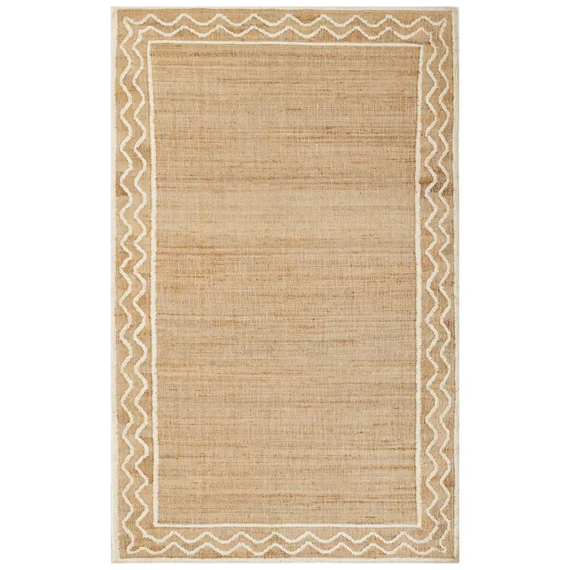 Orchard Ripple Natural Wool-And-Jute Area Rug 1