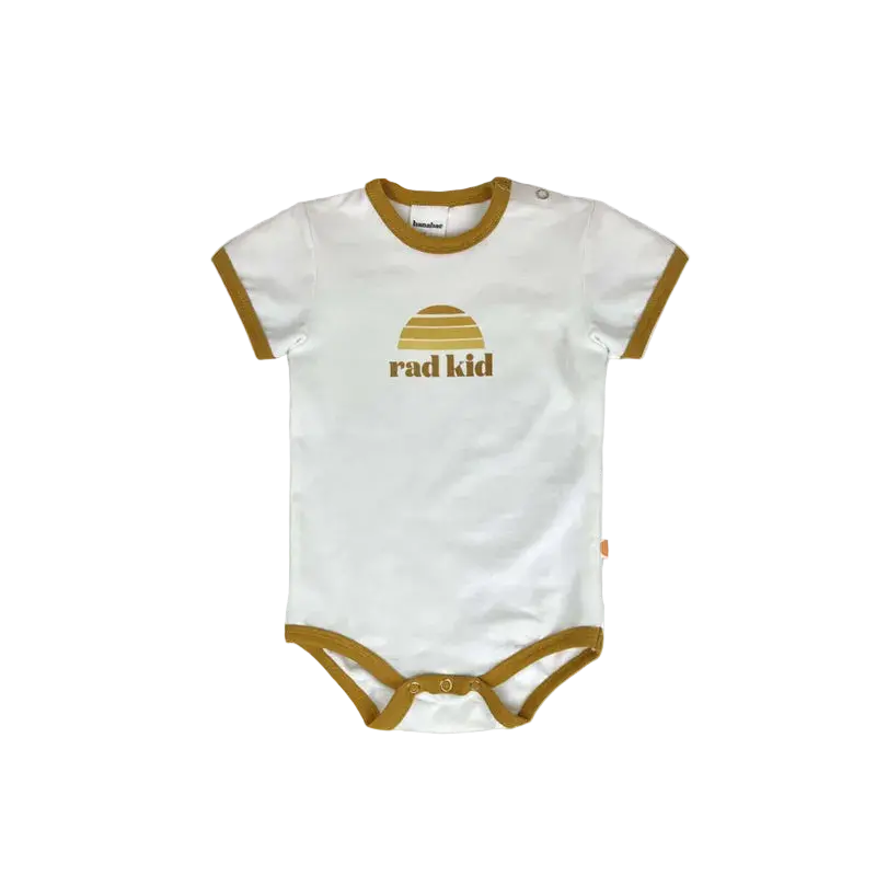 Organic Cotton Infant Onesie – Classic Style 1