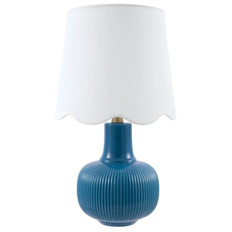 Ormelle White Linen Shade Accent Lamp For Warm Ambient Light 1