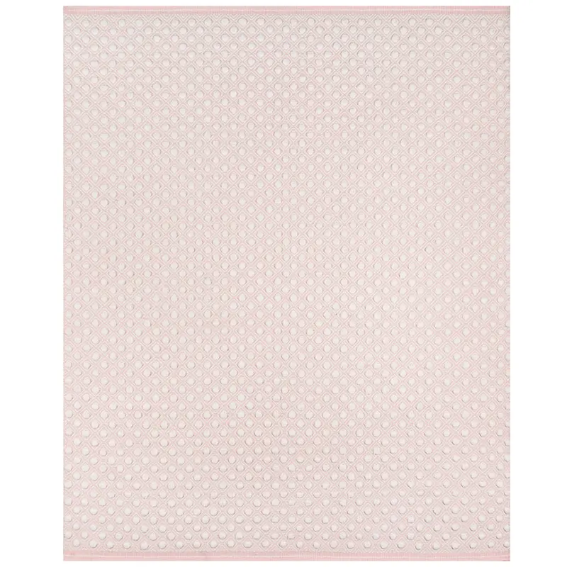 Pink Langdon Windsor Handwoven Wool Area Rug 1