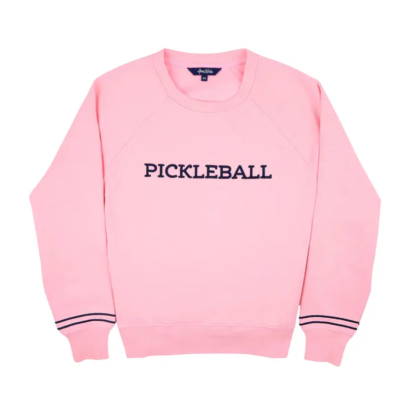 Pink Play All Hoodie With Pickleball Motif 1