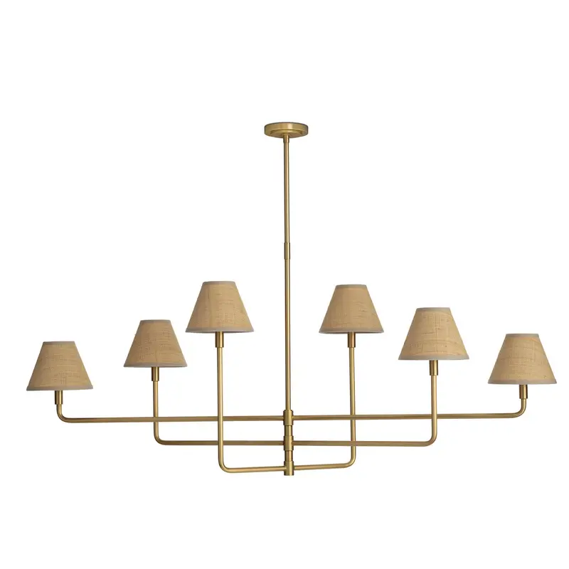 Polly Modern Crystal And Metal Chandelier 1