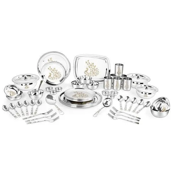 Premium Stainless Steel Dinnerware Set – Modern Flatware Collection 1