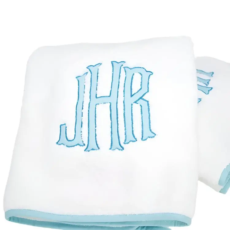 Premium Terry Bath Towels With Custom Monogramming 2