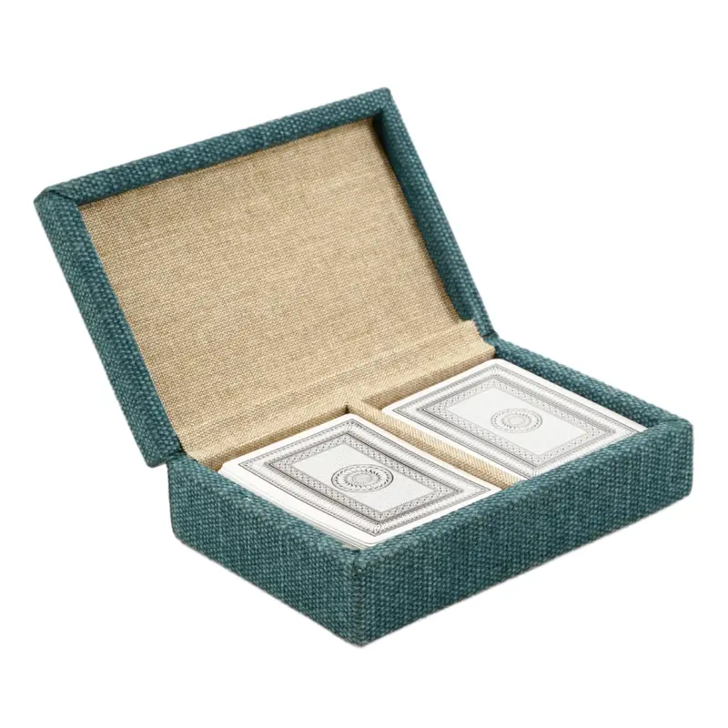 Preston Cotton-Jute Card Storage Box 1