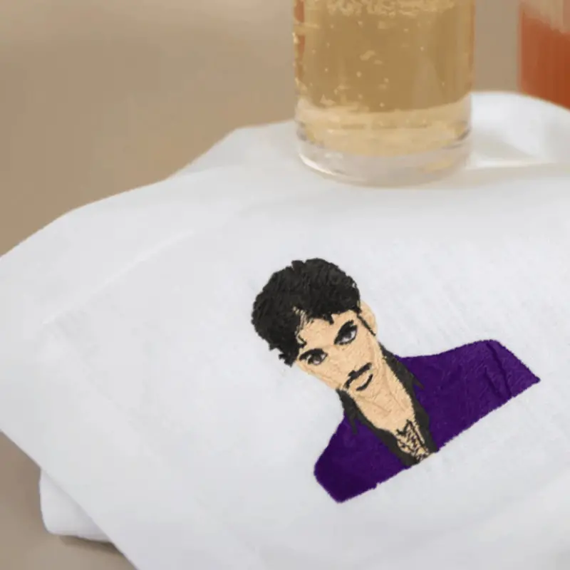 Prince-Inspired Cocktail Napkins (Set Of 4) 1