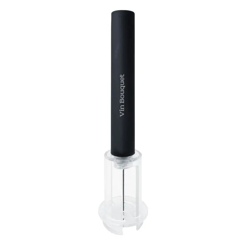 Quick-Release Air Corkscrew With Vacuum Wine Stopper Set 1