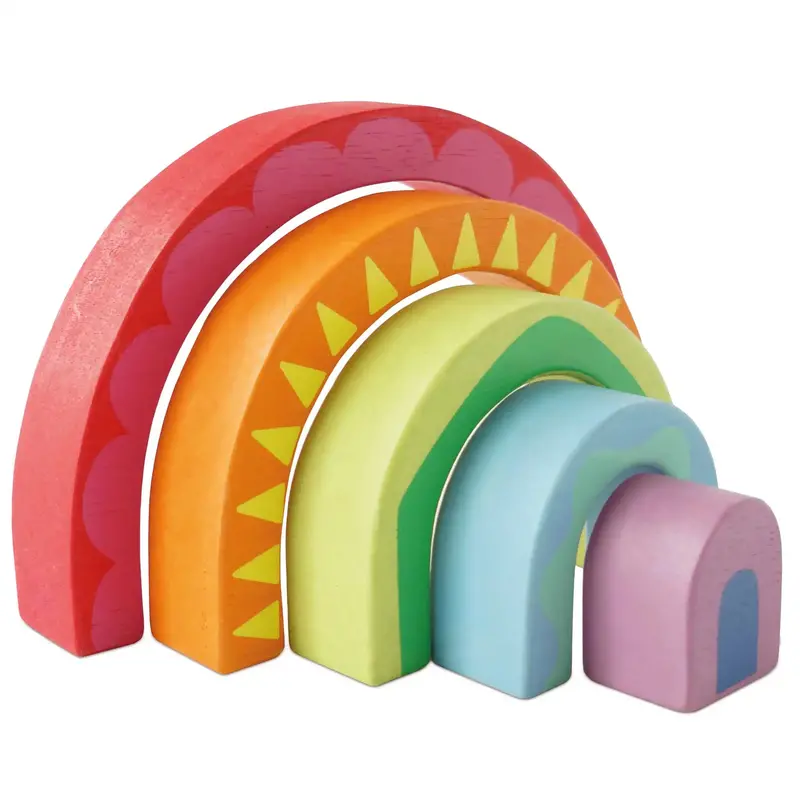 Rainbow Arch Tunnel Toy For Toddlers 1