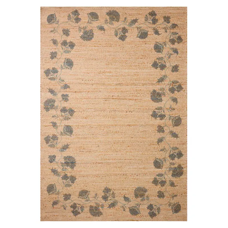 Rue Collection Handwoven Natural Area Rug 1