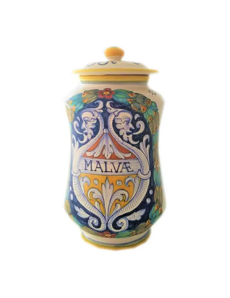 Sberna Apothecary-Style Malvae Storage Canister (20 Cm) 1