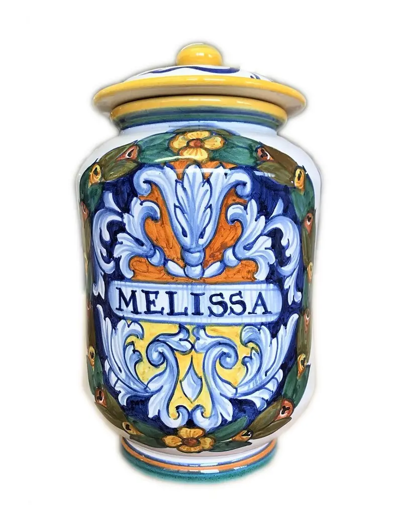 Sberna Apothecary-Style Melissa Storage Canister (20 Cm) 1