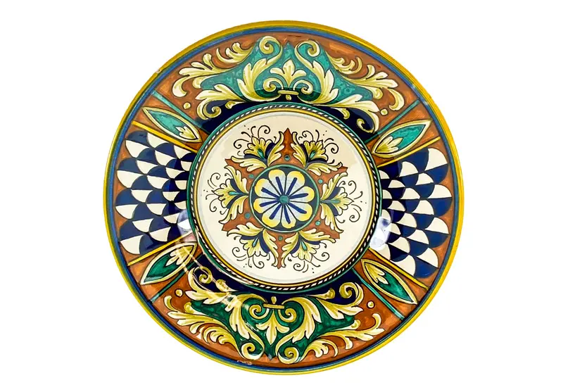 Sberna Compartments Collection 20 Cm Dinner Plate – Decor V 1